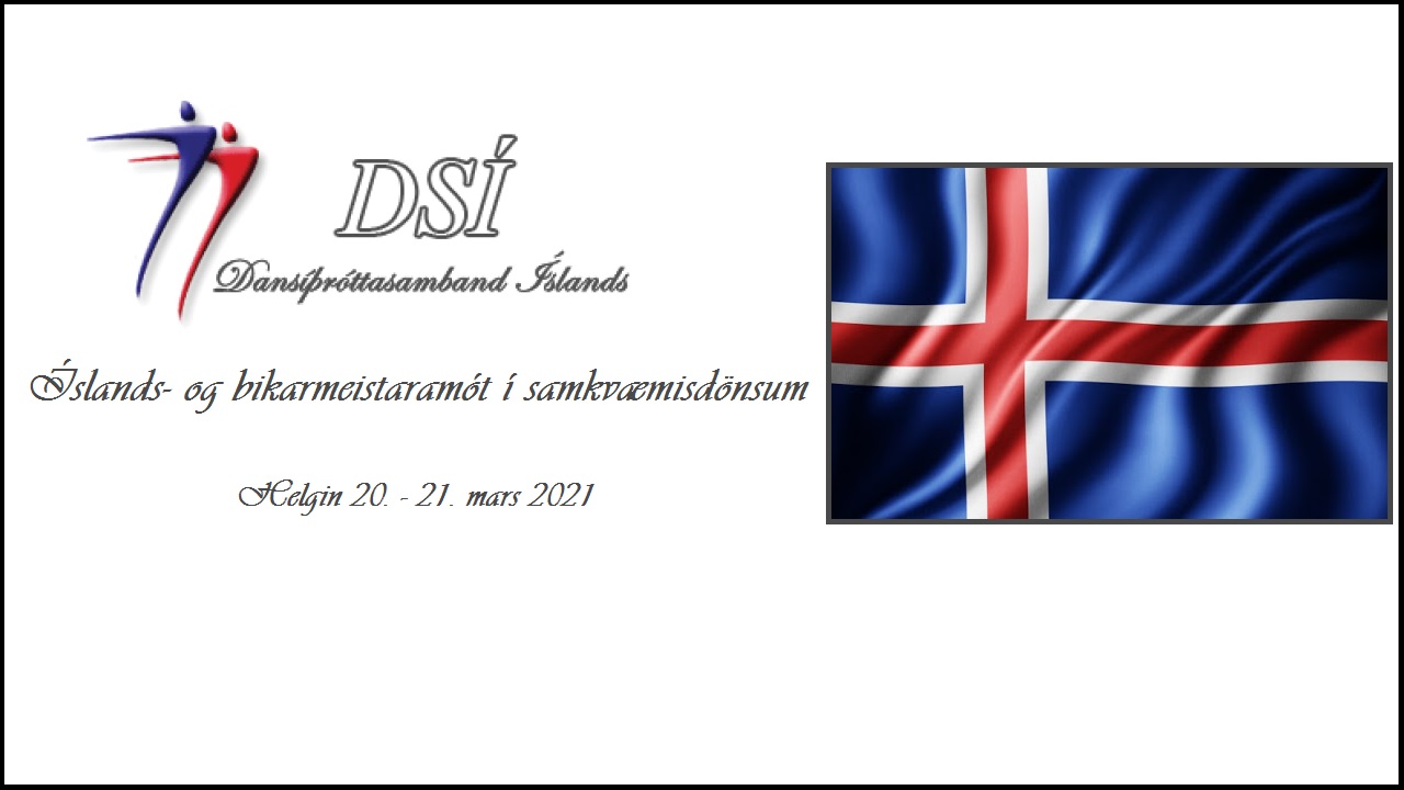 Íslands- og bikarmeistaramót 20.-21. mars 2021