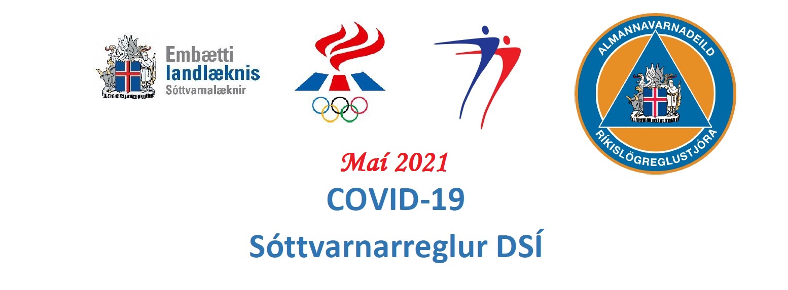 Sóttvarnarreglur DSÍ maí-júní 2021